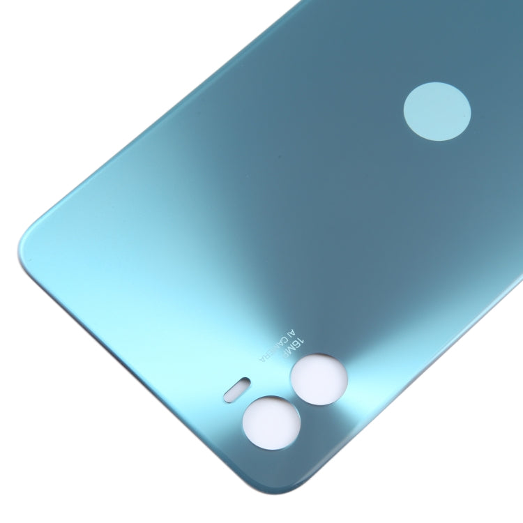 For Motorola Moto E22s Original Battery Back Cover(Blue) - Back Cover by PMC TechLife | Online Shopping South Africa | PMC TechLife