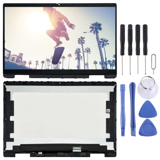 For HP Pavilion x360 14-EK 14-ek0013dx FHD LCD Screen Digitizer Full Assembly with Frame (Black) - HP Spare Parts by PMC Jewellery | Online Shopping South Africa | PMC Jewellery