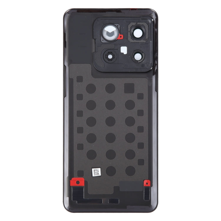 For OnePlus 10T Battery Back Cover with Camera Lens Cover(Black) - Back Cover by PMC Jewellery | Online Shopping South Africa | PMC Jewellery | Buy Now Pay Later Mobicred