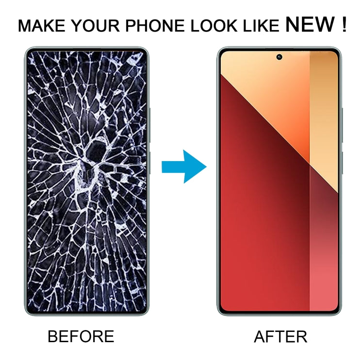 For Xiaomi Poco M6 Pro 4G Original AMOLED Material LCD Screen Digitizer Full Assembly with Frame (Blue) - LCD Screen by PMC TechLife | Online Shopping South Africa | PMC TechLife