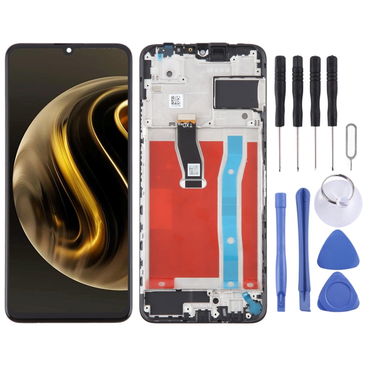 For Huawei Nova Y72 Original LCD Screen Digitizer Full Assembly with Frame (Black) - LCD Screen by PMC Jewellery | Online Shopping South Africa | PMC Jewellery | Buy Now Pay Later Mobicred