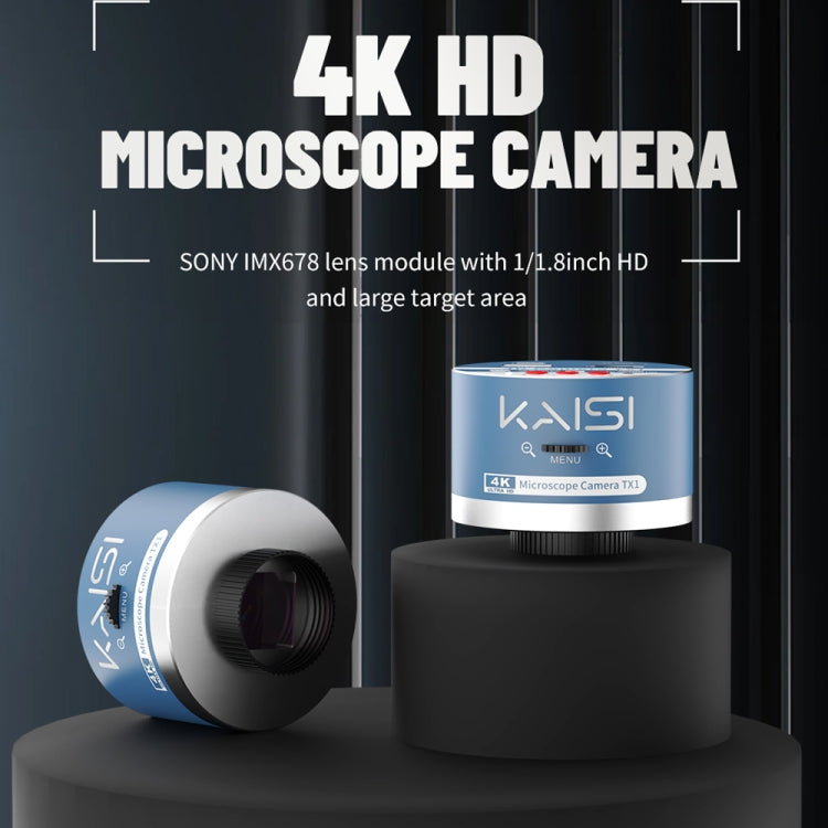 Kaisi TX1 IMX678 Sensor 55MP 4K Ultra HD Industry Microscope Camera - Microscope Magnifier Series by Kaisi | Online Shopping South Africa | PMC Jewellery | Buy Now Pay Later Mobicred