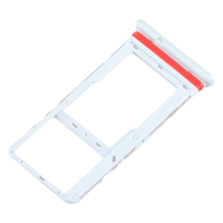 For TCL Tab 10 5G 9183G SIM Card Tray + Micro SD Card Tray (White) - For TCL by PMC Jewellery | Online Shopping South Africa | PMC Jewellery | Buy Now Pay Later Mobicred