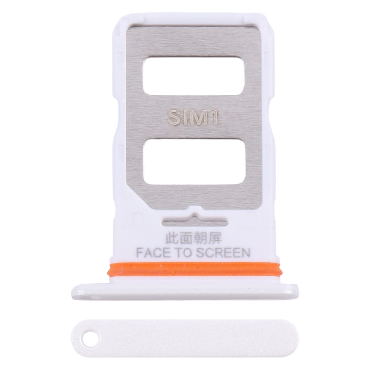 For Xiaomi Poco X6 5G Original SIM Card Tray + SIM Card Tray (White) - For TCL by PMC Jewellery | Online Shopping South Africa | PMC Jewellery | Buy Now Pay Later Mobicred