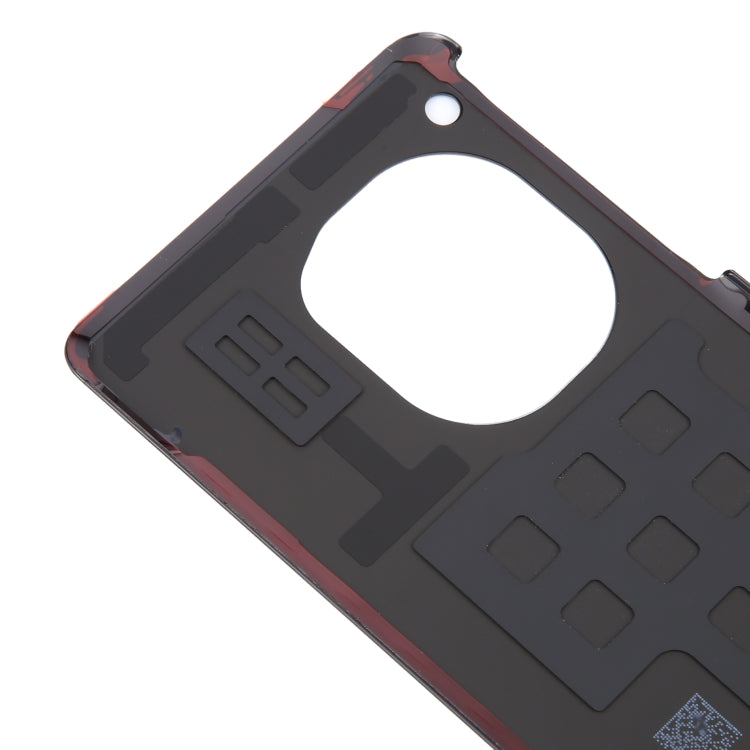 For OnePlus 12R Battery Back Cover(Black) - Back Cover by PMC Jewellery | Online Shopping South Africa | PMC Jewellery | Buy Now Pay Later Mobicred