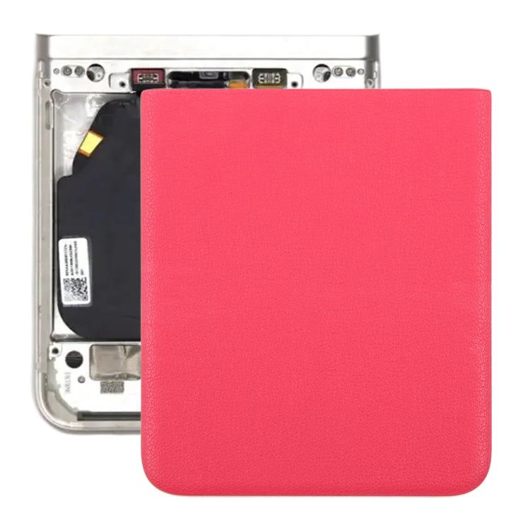 For Motorola Razr 40 Ultra Original Battery Back Cover(Red) - Back Cover by PMC Jewellery | Online Shopping South Africa | PMC Jewellery | Buy Now Pay Later Mobicred