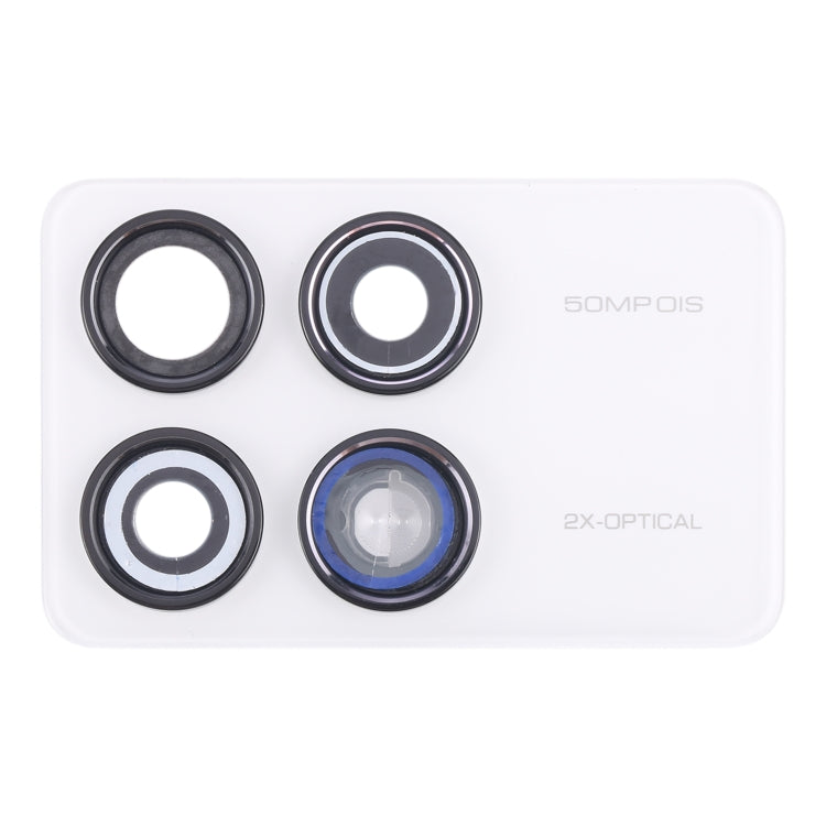 For Xiaomi Redmi K70 Pro Back Camera Lens Frame (White) - Camera by PMC Jewellery | Online Shopping South Africa | PMC Jewellery | Buy Now Pay Later Mobicred
