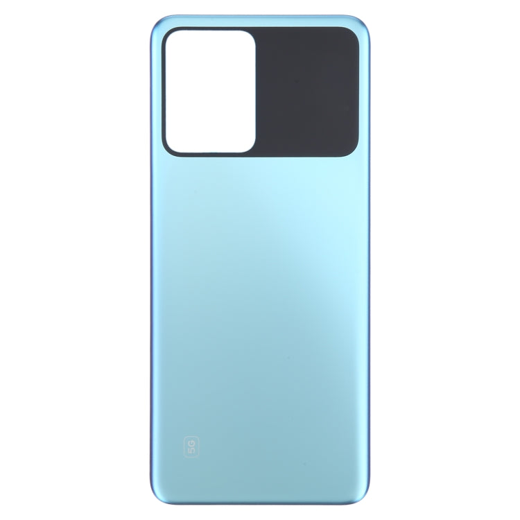 For Xiaomi Poco X5 Original Battery Back Cover(Blue) - Back Cover by PMC Jewellery | Online Shopping South Africa | PMC Jewellery | Buy Now Pay Later Mobicred