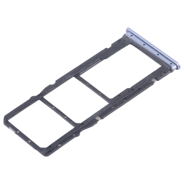 For Xiaomi Redmi 13R Original SIM Card Tray + SIM Card Tray + Micro SD Card Tray (Blue) - Card Tray by PMC Jewellery | Online Shopping South Africa | PMC Jewellery | Buy Now Pay Later Mobicred