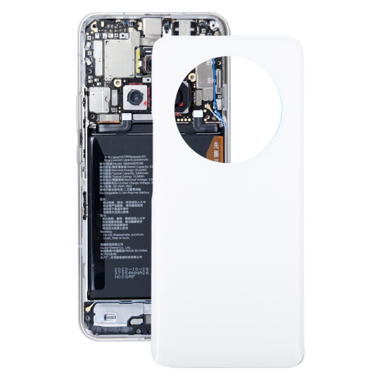 For Honor Magic4 Pro Battery Back Cover(White) - Back Cover by PMC Jewellery | Online Shopping South Africa | PMC Jewellery | Buy Now Pay Later Mobicred