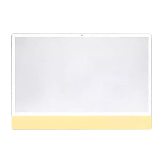 For iMac 24 inch A2438 A2439 A2873 A2874 Front Screen Outer Glass Lens (Yellow) - LCD Related Parts by PMC Jewellery | Online Shopping South Africa | PMC Jewellery | Buy Now Pay Later Mobicred