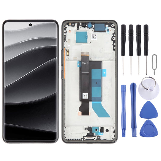 For Xiaomi Redmi Note 14 Pro+ 5G Original LCD Screen Digitizer Full Assembly with Frame (Black) - LCD Screen by PMC Jewellery | Online Shopping South Africa | PMC Jewellery | Buy Now Pay Later Mobicred