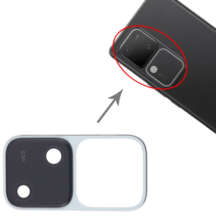 For vivo V30 5G Original Rear Camera Lens Cover (Green) - Camera Parts by PMc TechLife | Online Shopping South Africa | PMc TechLife | Buy Now Pay Later Mobicred