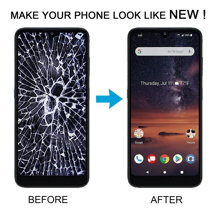 For Nokia 3V OEM LCD Screen with Digitizer Full Assembly - LCD Screen by PMC TechLife | Online Shopping South Africa | PMC TechLife