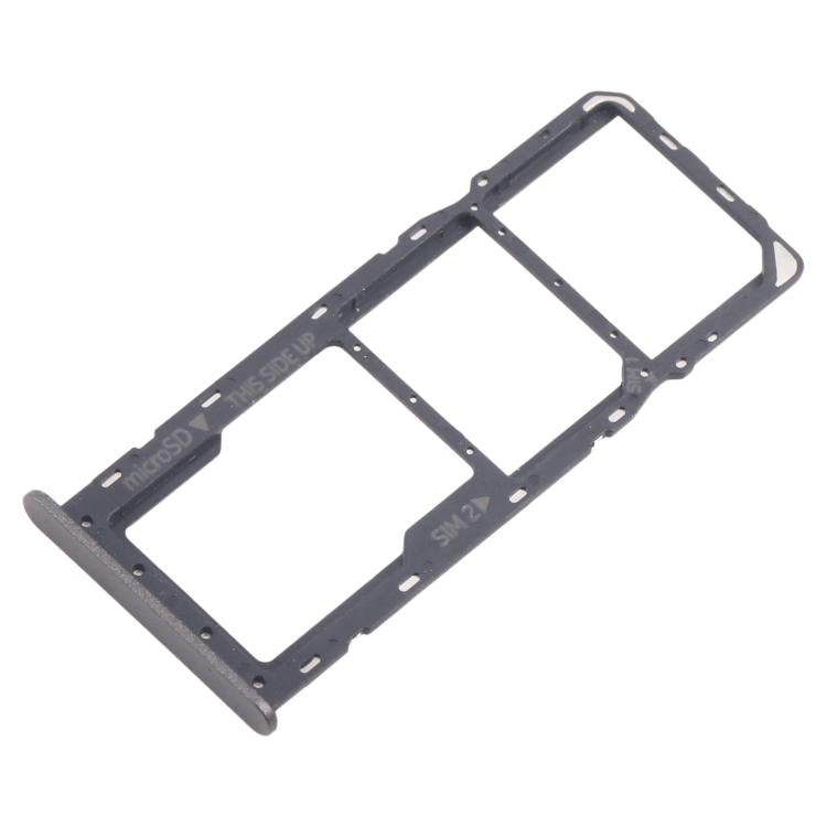 For Nokia C32 Original SIM Card Tray + SIM Card Tray + Micro SD Card Tray (Black) - Card Tray by PMc TechLife | Online Shopping South Africa | PMc TechLife | Buy Now Pay Later Mobicred