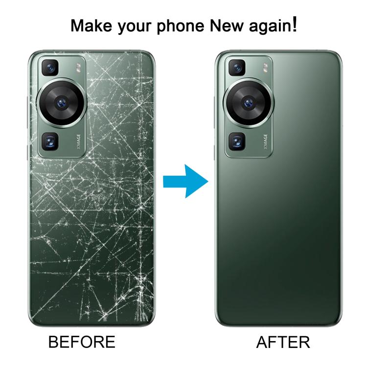 For Huawei P60 Battery Back Cover with Camera Lens Cover(White) - free shipping - PMc TechLife - Order now!