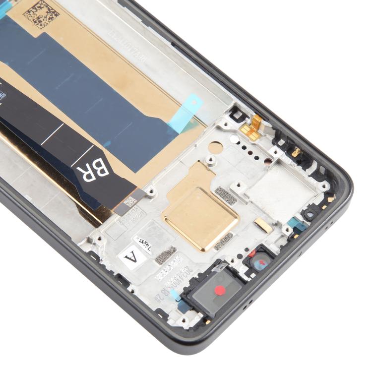 For Xiaomi Poco X7 Pro AMOLED Original LCD Screen Digitizer Full Assembly with Frame (Black) - LCD Screen by PMc TechLife | Online Shopping South Africa | PMc TechLife | Buy Now Pay Later Mobicred