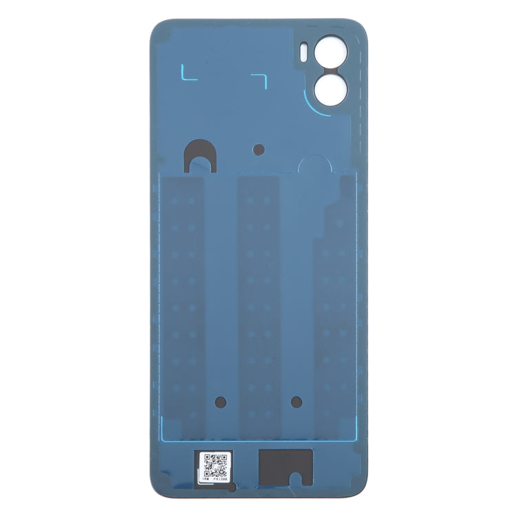 For Motorola Moto E32 India Original Battery Back Cover(Blue) - Back Cover by PMC Jewellery | Online Shopping South Africa | PMC Jewellery