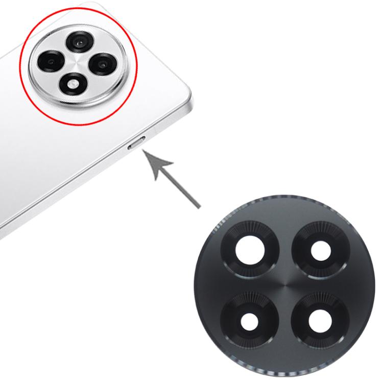 For OnePlus Ace 5 PKG110 Back Camera Lens (Black) - Camera Series by PMc TechLife | Online Shopping South Africa | PMc TechLife | Buy Now Pay Later Mobicred
