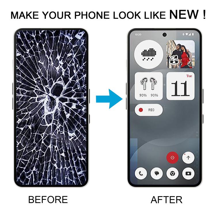 For Nothing Phone 3a A059 AMOLED Original LCD Screen Digitizer Full Assembly with Frame (Black) - Others by PMc TechLife | Online Shopping South Africa | PMc TechLife | Buy Now Pay Later Mobicred