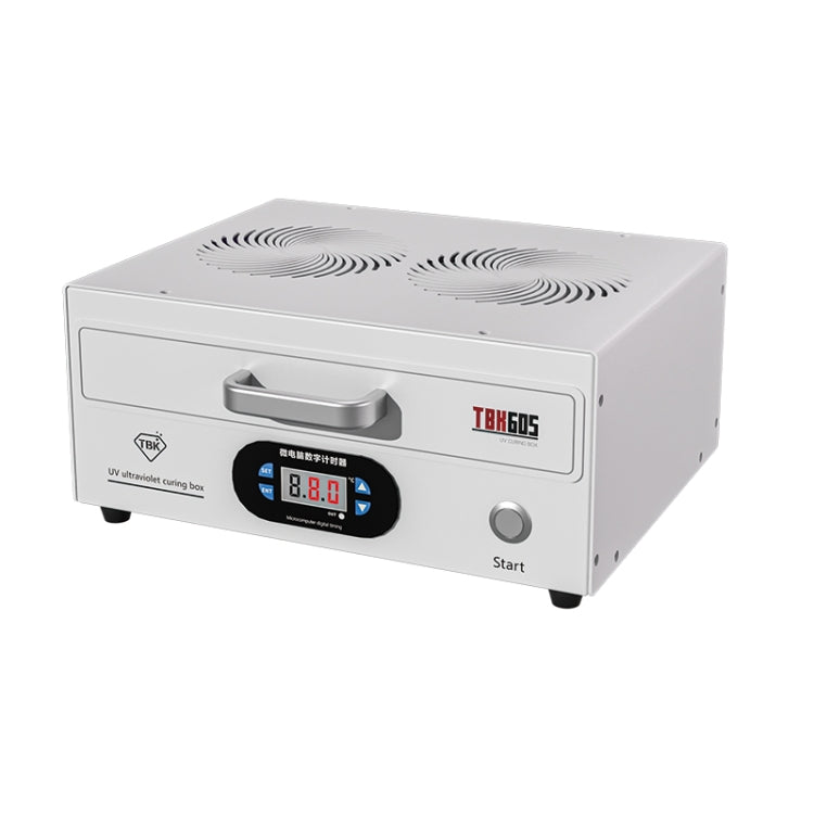 TBK 605 100W Mini UV Curing Lamp Box 48 LEDs Curved Surface Screen UV Curing Box, EU Plug - Others by TBK | Online Shopping South Africa | PMC Jewellery | Buy Now Pay Later Mobicred