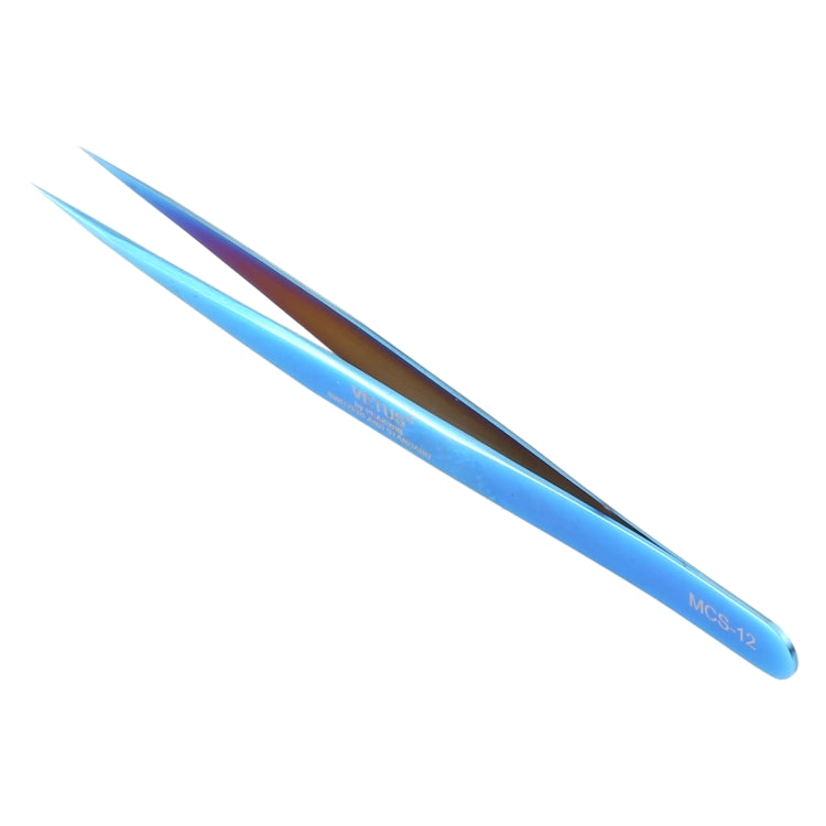 Vetus MCS-12 Bright Color Tweezers(Blue) - Tweezers by VETUS | Online Shopping South Africa | PMC TechLife | Buy Now Pay Later Mobicred