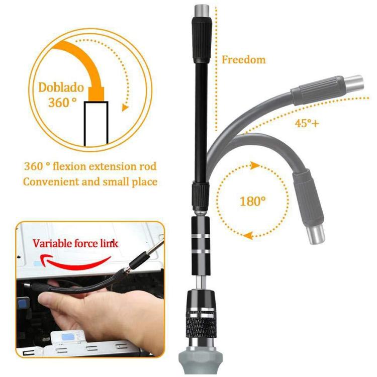 122 in 1 Precision Magnetic Screwdriver Kit (Yellow) - Screwdriver Set by PMC TechLife | Online Shopping South Africa | PMC TechLife | Buy Now Pay Later Mobicred