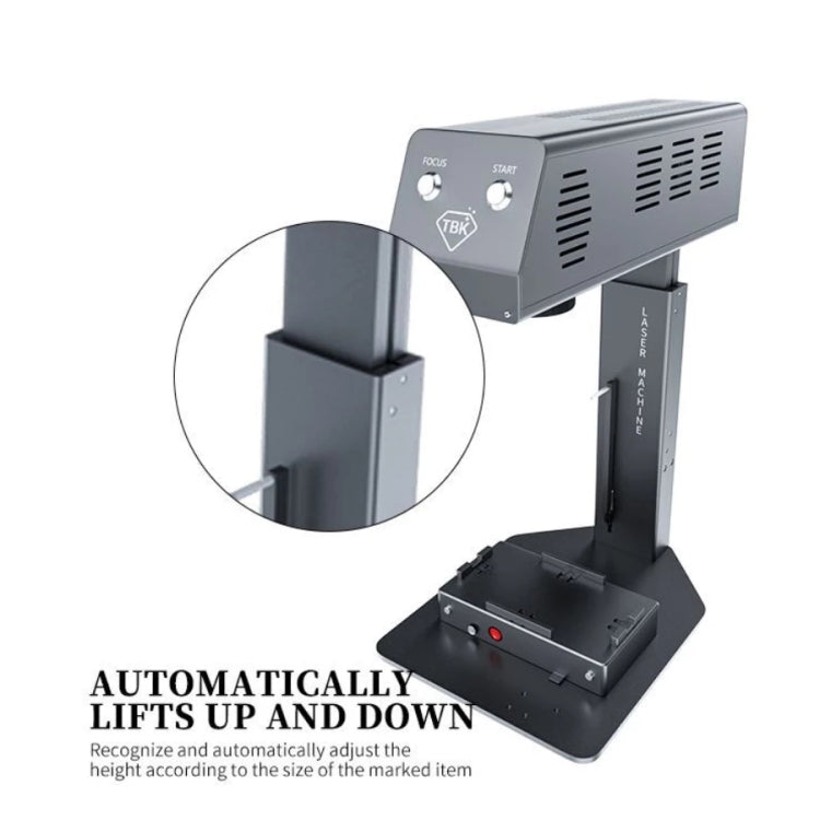 TBK-958M Laser Marking Machine Auto Focus Frame Separator 2 in 1 Engraving Equipment, EU Plug - free shipping - PMC TechLife - Order now!