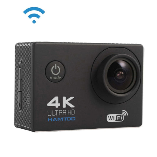 HAMTOD H9A HD 4K WiFi Sport Camera with Waterproof Case, Generalplus 4247, 2.0 inch LCD Screen, 120 Degree Wide Angle Lens (Black) - HAMTOD by HAMTOD | Online Shopping South Africa | PMC Jewellery | Buy Now Pay Later Mobicred