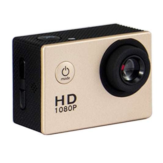 HAMTOD HF40 Sport Camera with 30m Waterproof Case, Generalplus 6624, 2.0 inch LCD Screen(Gold) - HAMTOD by HAMTOD | Online Shopping South Africa | PMC Jewellery | Buy Now Pay Later Mobicred