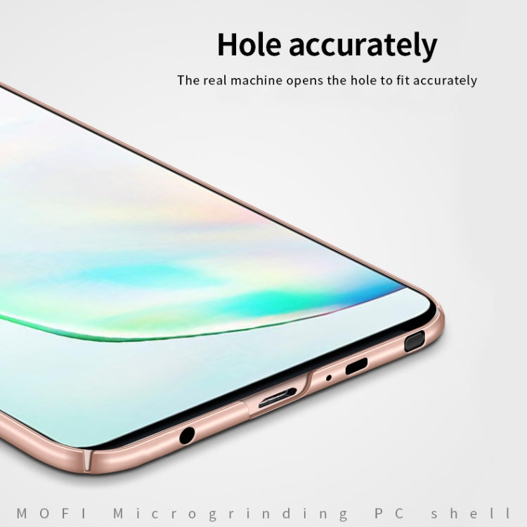 For Samsung Galaxy A81/Note10Lite MOFI Frosted PC Ultra-thin Hard C(Rose gold) - Galaxy Phone Cases by MOFI | Online Shopping South Africa | PMC TechLife