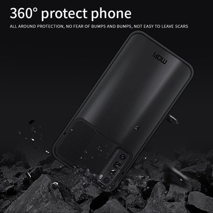 For Huawei nova 7 Pro MOFI Xing Dun Series PC + TPU Anti-peep Waterproof And Anti-drop All-inclusive Protective Shell, Translucent Frosted(Black) - Huawei Cases by MOFI | Online Shopping South Africa | PMC Jewellery