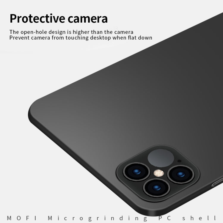 For iPhone 12 Pro Max MOFI Frosted PC Ultra-thin Hard Case(Gold) - free shipping - PMC TechLife - Order now!
