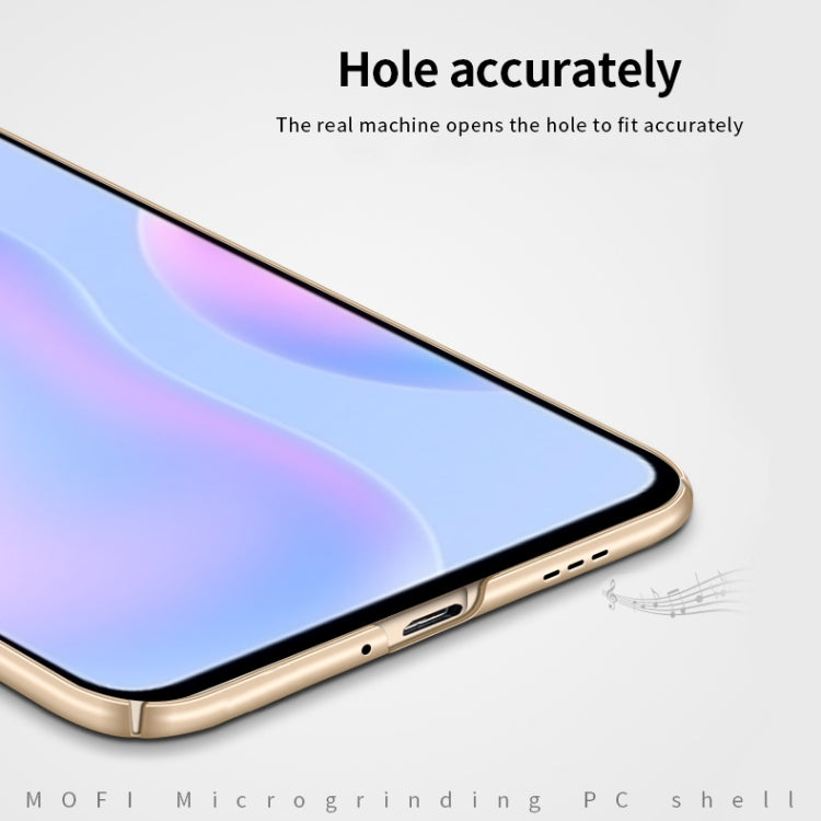 For Xiaomi Redmi 9A MOFI Frosted PC Ultra-thin Hard Case(Blue) - Xiaomi Cases by MOFI | Online Shopping South Africa | PMC TechLife | Buy Now Pay Later Mobicred