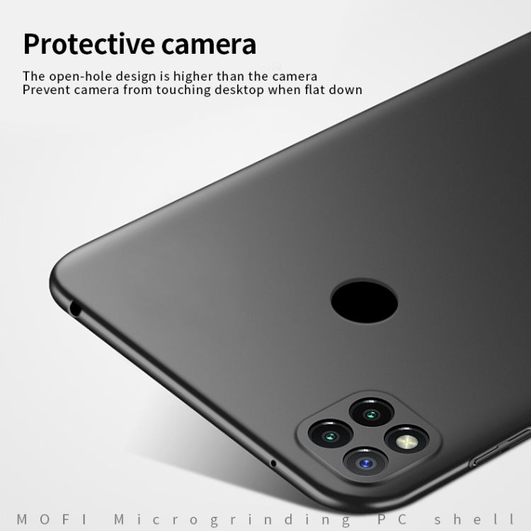 For Xiaomi Redmi 9C MOFI Frosted PC Ultra-thin Hard Case(Blue) - Xiaomi Cases by MOFI | Online Shopping South Africa | PMC TechLife | Buy Now Pay Later Mobicred