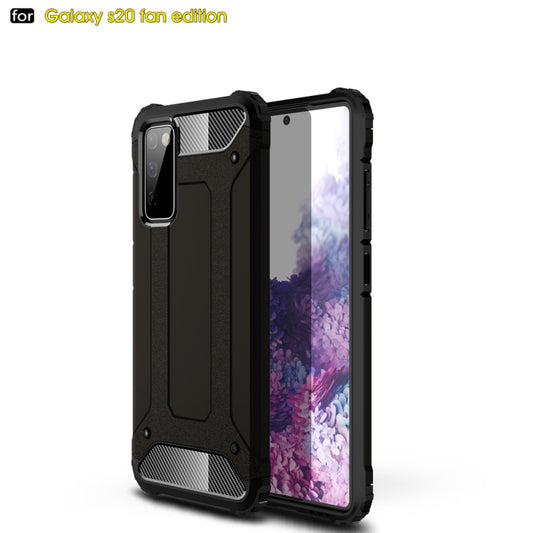 For Samsung Galaxy S20 FE 5G / S20 Lite Magic Armor TPU + PC Combination Case(Black) - Galaxy S20 FE Cases by PMC Jewellery | Online Shopping South Africa | PMC Jewellery | Buy Now Pay Later Mobicred