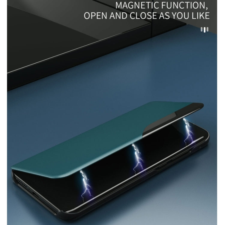 For Samsung Galaxy A81 / Note10 Lite / M60s Attraction Flip Holder Leather Phone Case(Green) - Galaxy Phone Cases by PMC TechLife | Online Shopping South Africa | PMC TechLife