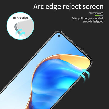 For Xiaomi Mi 10T / 10T Pro MOFI 9H 3D Explosion-proof Curved Screen Tempered Glass Film(Black) -  by MOFI | Online Shopping South Africa | PMC Jewellery