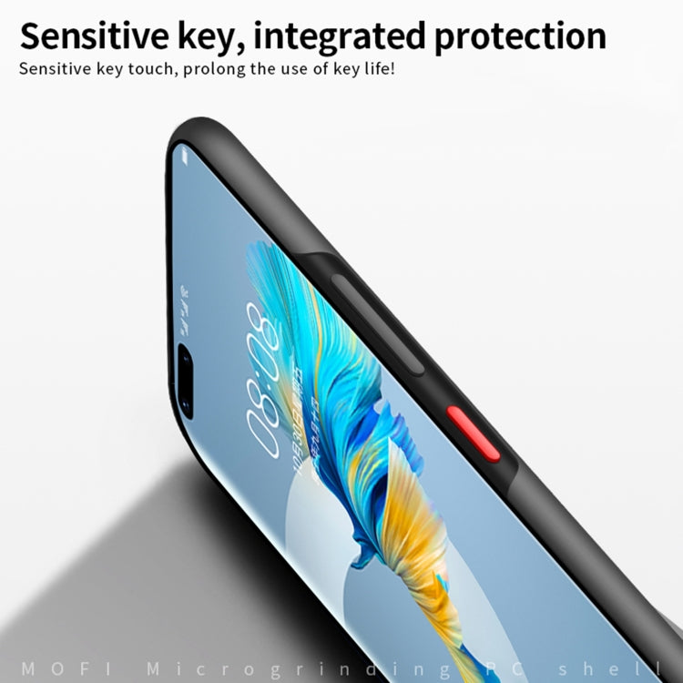 For Huawei Mate 40 Pro MOFI Frosted PC Ultra-thin Hard Case(Black) - Huawei Cases by MOFI | Online Shopping South Africa | PMC TechLife | Buy Now Pay Later Mobicred