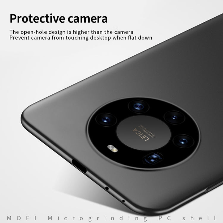 For Huawei Mate 40 Pro MOFI Frosted PC Ultra-thin Hard Case(Black) - Huawei Cases by MOFI | Online Shopping South Africa | PMC TechLife | Buy Now Pay Later Mobicred