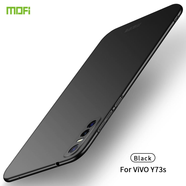 For vivo Y73s MOFI Frosted PC Ultra-thin Hard Case (Black) - vivo Cases by MOFI | Online Shopping South Africa | PMC TechLife | Buy Now Pay Later Mobicred