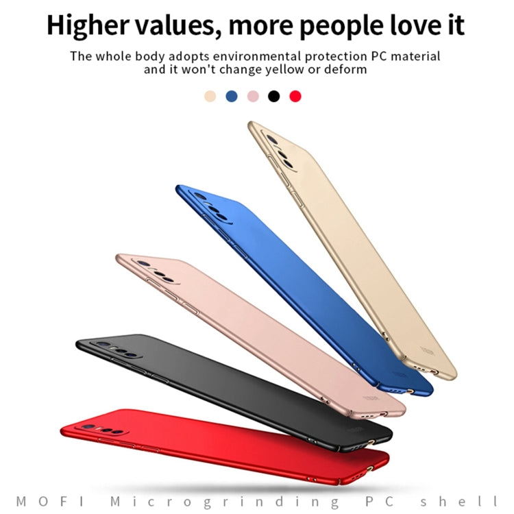 For vivo Y73s MOFI Frosted PC Ultra-thin Hard Case (Black) - vivo Cases by MOFI | Online Shopping South Africa | PMC TechLife | Buy Now Pay Later Mobicred