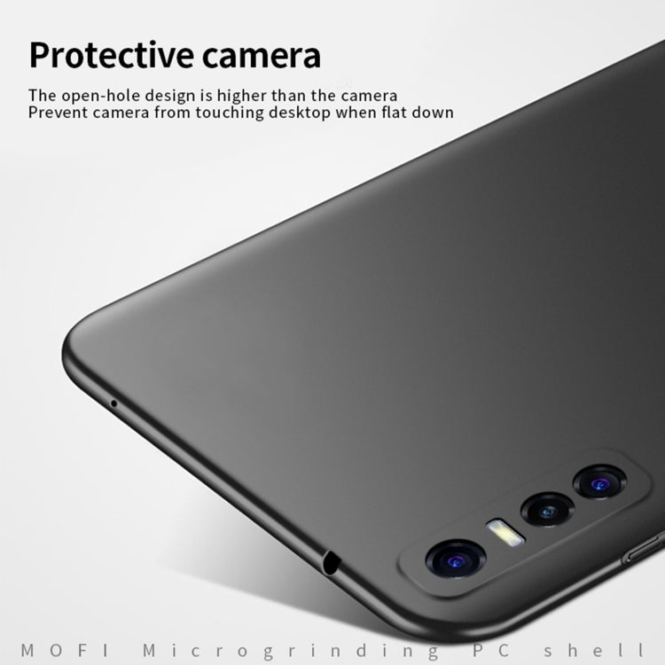 For vivo Y73s MOFI Frosted PC Ultra-thin Hard Case (Black) - vivo Cases by MOFI | Online Shopping South Africa | PMC TechLife | Buy Now Pay Later Mobicred