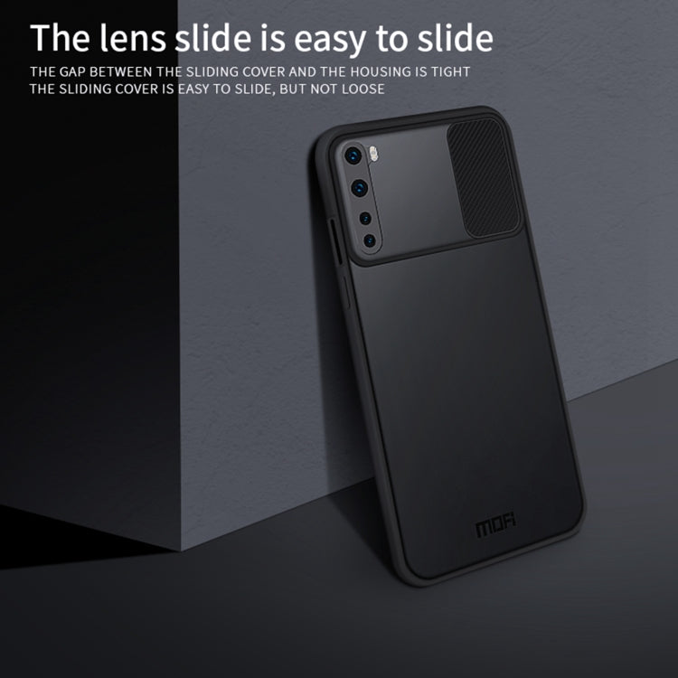 For OnePlus 8T MOFI Xing Dun SeriesTranslucent Frosted PC + TPU Privacy Anti-glare Shockproof All-inclusive Protective Case(Black) - OnePlus Cases by MOFI | Online Shopping South Africa | PMC Jewellery