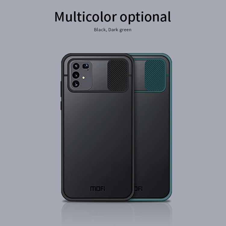 For Samsung Galaxy S10 Lite MOFI Xing Dun Series Translucent Frosted PC + TPU Privacy Anti-glare Shockproof All-inclusive Protective Case(Green) - Galaxy Phone Cases by MOFI | Online Shopping South Africa | PMC Jewellery