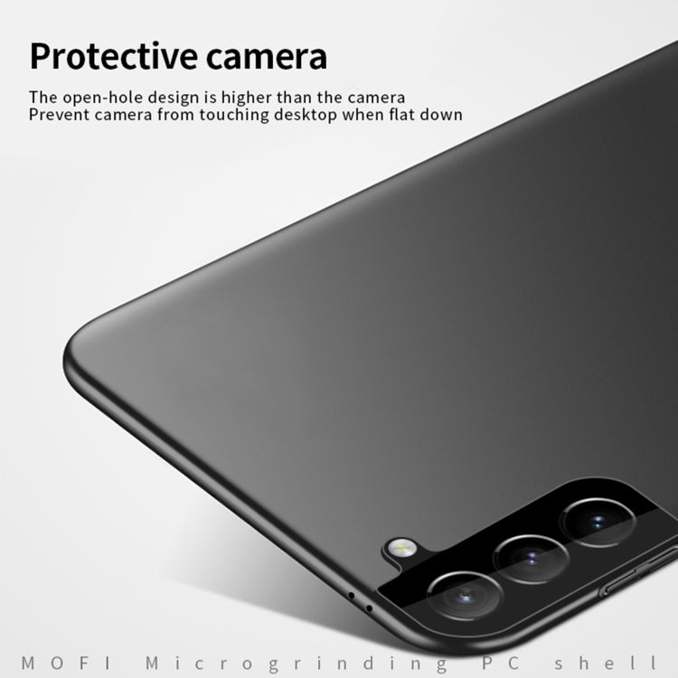 For Samsung Galaxy S21+ 5G MOFI Frosted PC Ultra-thin Hard Case(Black) - Galaxy S21+ 5G Cases by MOFI | Online Shopping South Africa | PMC Jewellery