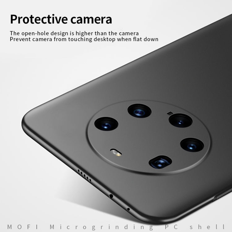 For Huawei Mate 40 Pro+ MOFI Frosted PC Ultra-thin Hard Case(Black) - Huawei Cases by MOFI | Online Shopping South Africa | PMC TechLife | Buy Now Pay Later Mobicred