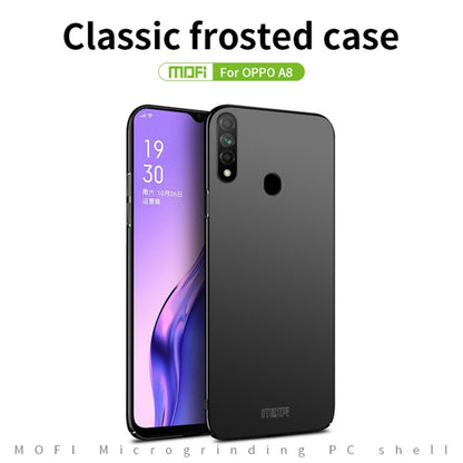 For OPPO A8 MOFI Frosted PC Ultra-thin Hard Case(Red) - OPPO Cases by MOFI | Online Shopping South Africa | PMC Jewellery