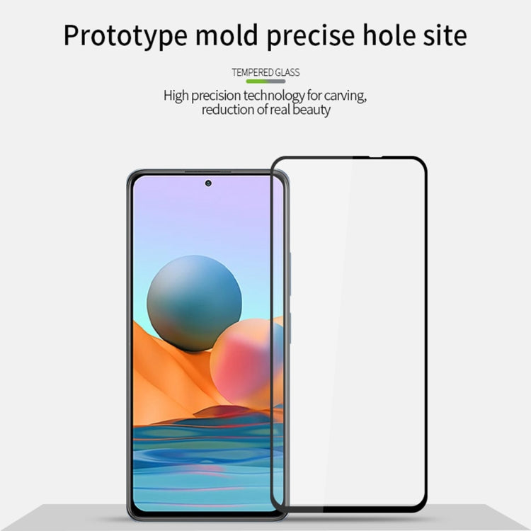 For Redmi Note 10 Pro / Note 10 Pro Max MOFI 9H 2.5D Full Screen Tempered Glass Film(Black) -  by MOFI | Online Shopping South Africa | PMC Jewellery