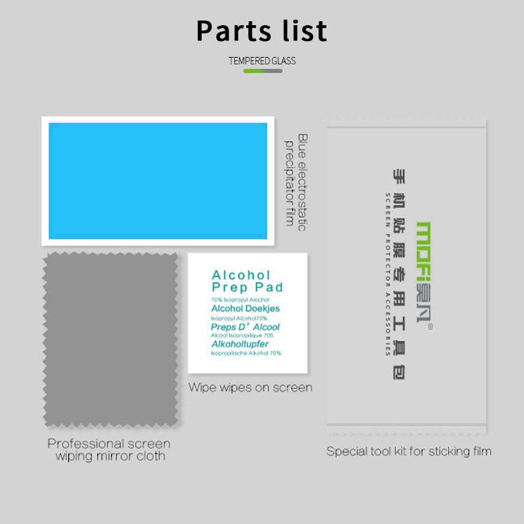 For Xiaomi Redmi Note 10 5G MOFI 9H 3D Explosion-proof Curved Screen Tempered Glass Film(Black) -  by MOFI | Online Shopping South Africa | PMC TechLife